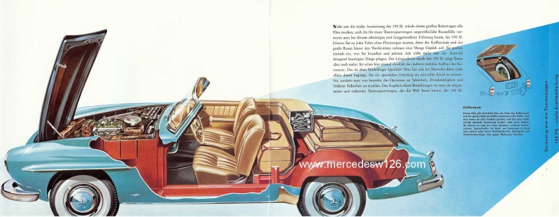 Catalogue de 1959 sur la W121 190 SL 190_sl33