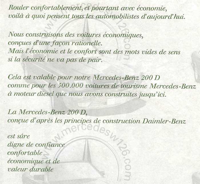 Catalogue de 1967 sur la Mercedes W110 200 D  200_d_11