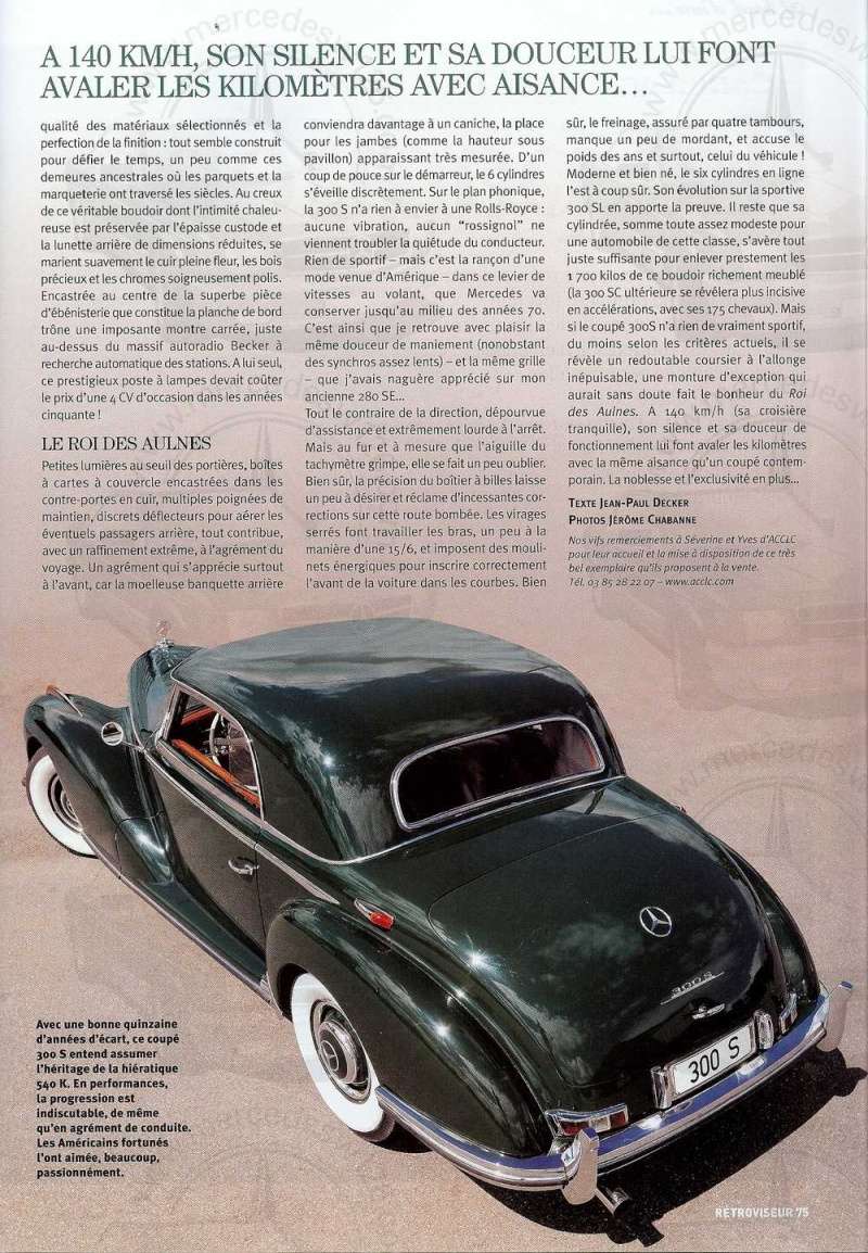 Essai de la Mercedes 300 S de 1953 par Rétroviseur 300_s_39