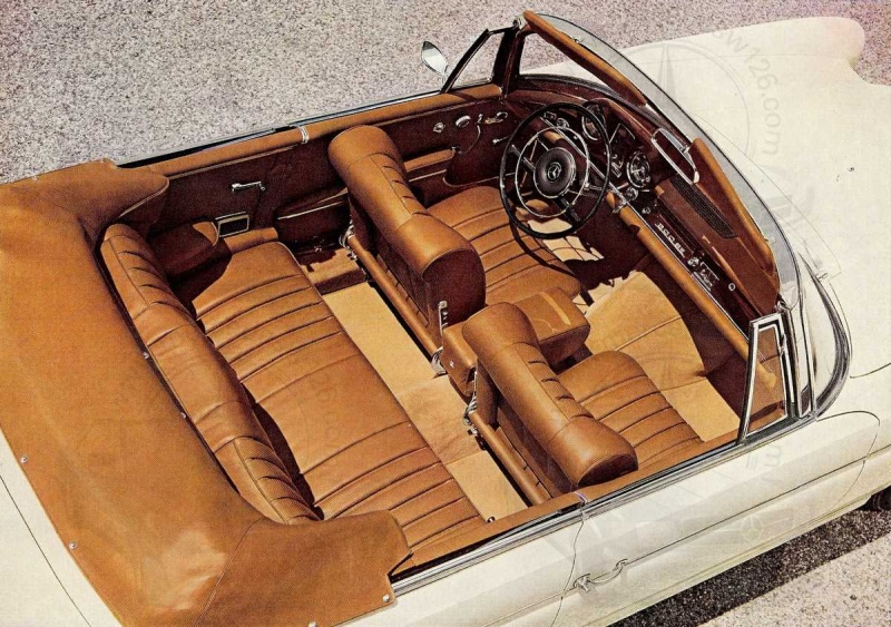 Catalogue de 1965 sur la Mercedes W112 300 SE coupé & cabriolet 300_se63