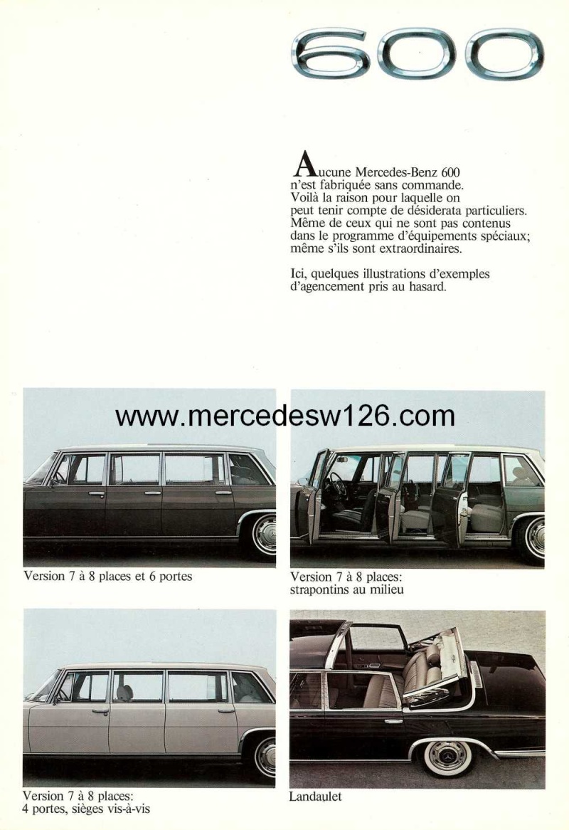 Catalogue de 1971 sur la Mercedes W100 600 (français) 600_1931