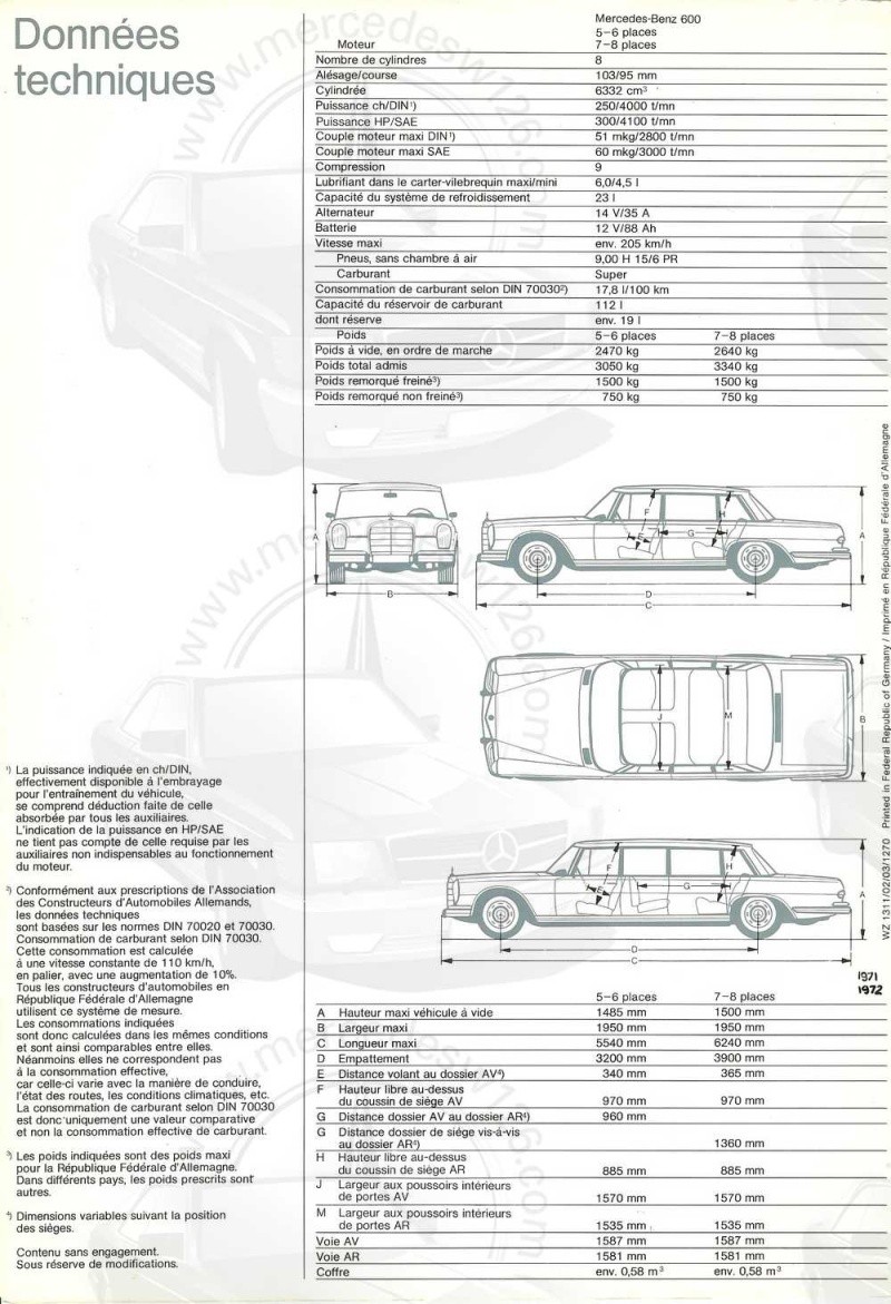 Catalogue de 1971 sur la Mercedes W100 600 (français) 600_1935