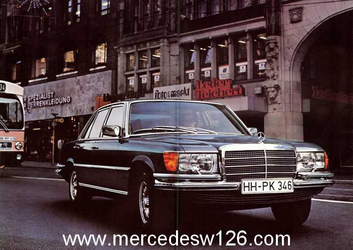 Catalogue Mercedes W116 280 S/SE/SEL de 1979 Catal116