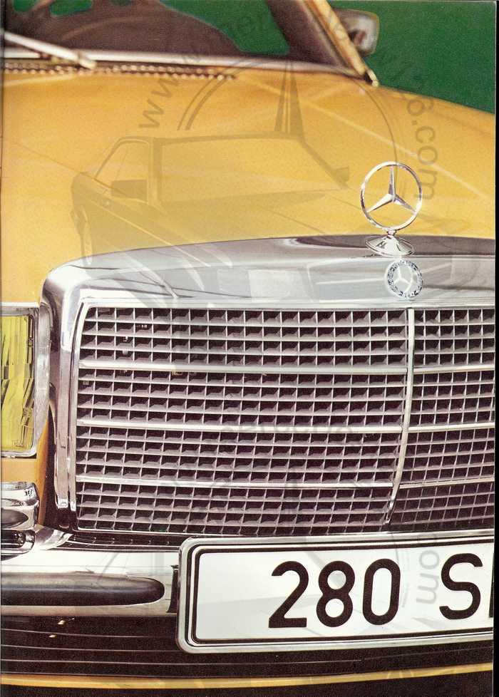 Catalogue Mercedes W116 280 S/SE/SEL de novembre 1973 Catal146