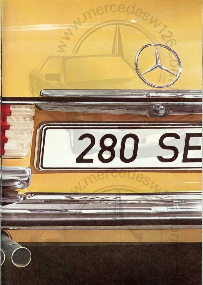 Catalogue Mercedes W116 280 S/SE/SEL de novembre 1973 Catal158