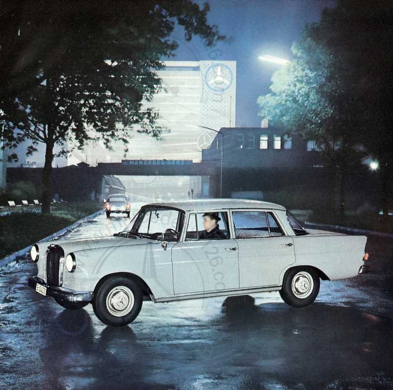 Catalogue de 1961 sur les Mercedes W110 190 & 190 D Catalo57