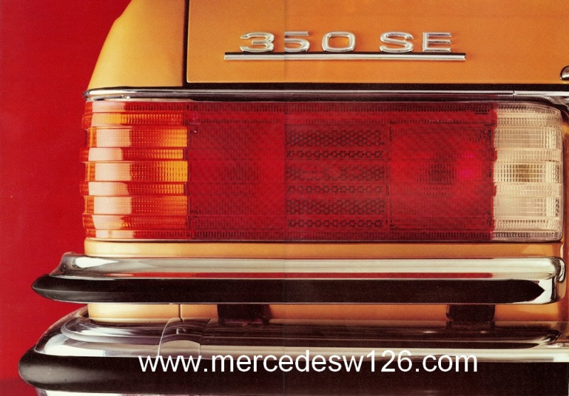 Catalogue de 1974 sur les W116 350 SE/SEL & 450 SE/SEL Catalo69