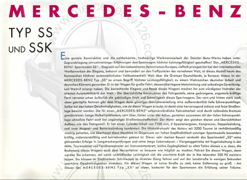 Catalogue sur les Mercedes W06 SS & SSK W06_pa17