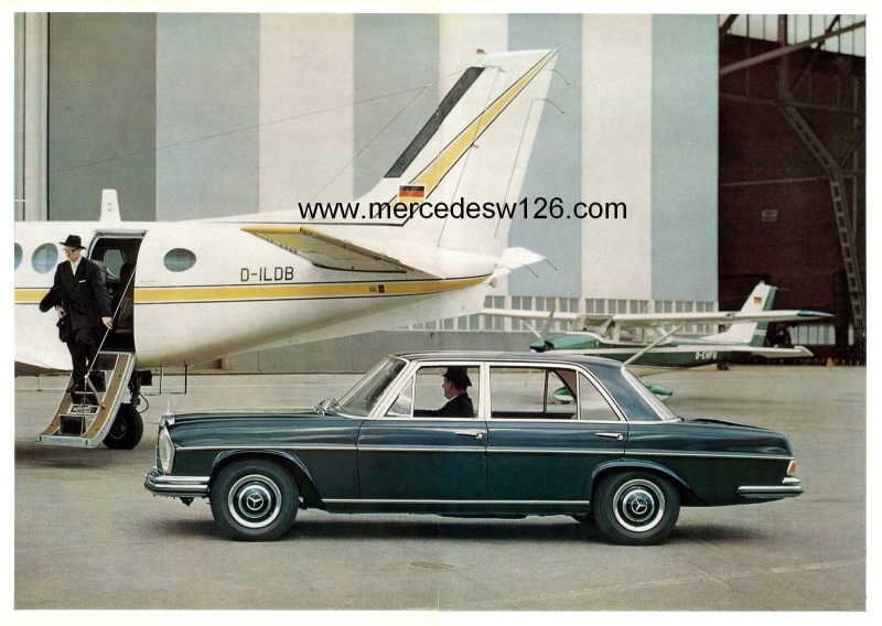 Catalogue de 1966 sur la Mercedes W109 300 SEL W109_114