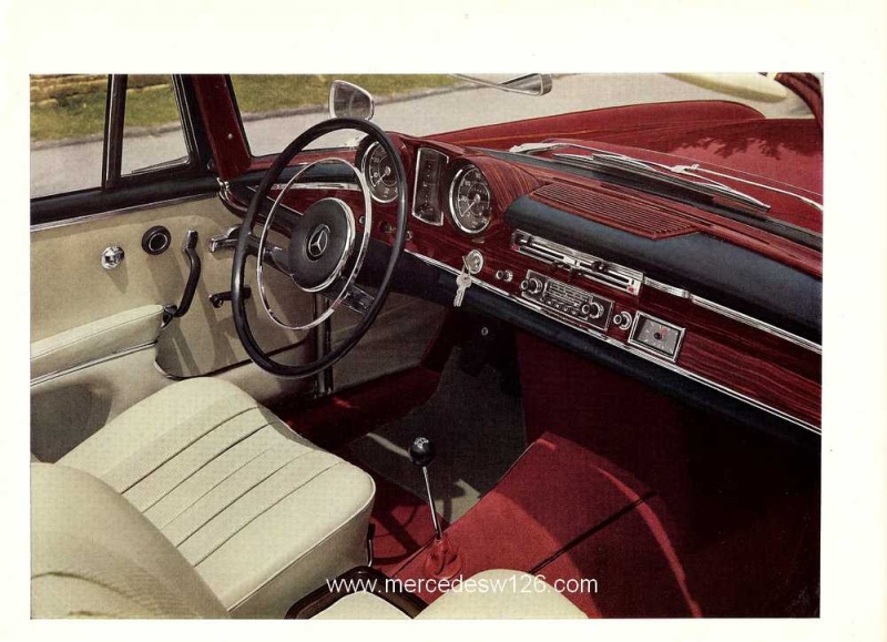 Catalogue de 1963 sur les W111 220 SE coupé & cabriolet W111_c40