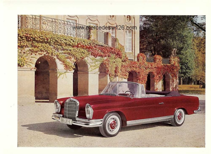 Catalogue de 1963 sur les W111 220 SE coupé & cabriolet W111_c41