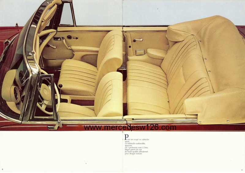 Catalogue de 1970 sur les W111 280 SE et 280 SE 3.5 coupé & cabriolet W111_c53