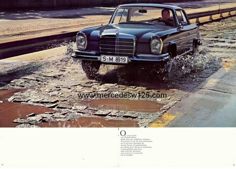 Catalogue de 1970 sur les W111 280 SE et 280 SE 3.5 coupé & cabriolet W111_c64