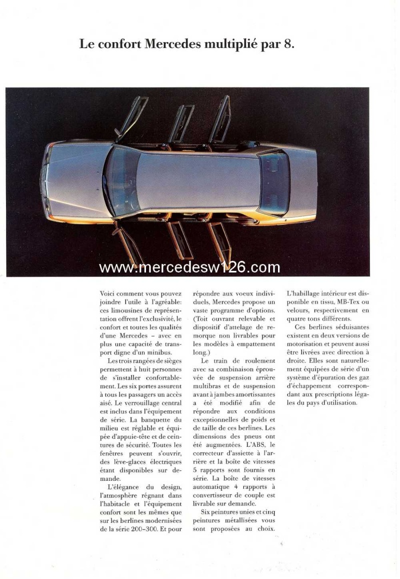 Brochure de  1989 sur les W124 à 6 portes W124_611
