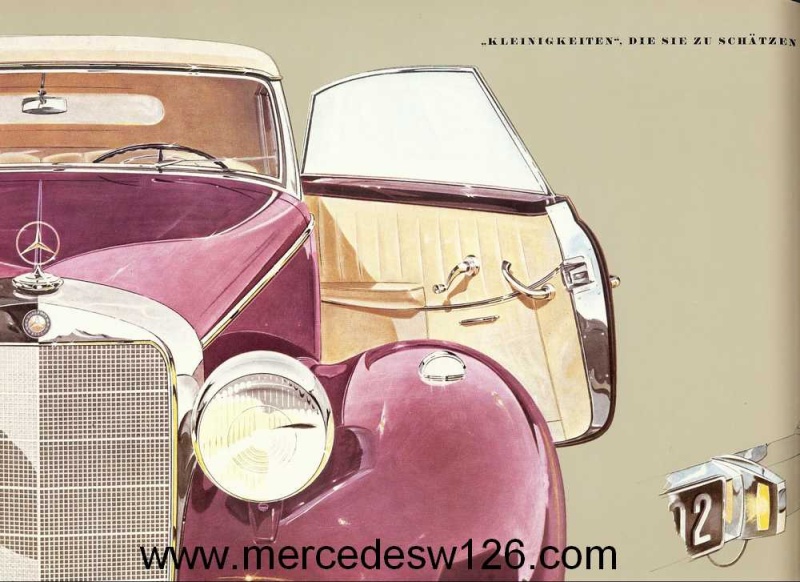 Catalogue de 1950 sur la Mercedes W136 170 S Cabriolet A W136_c20