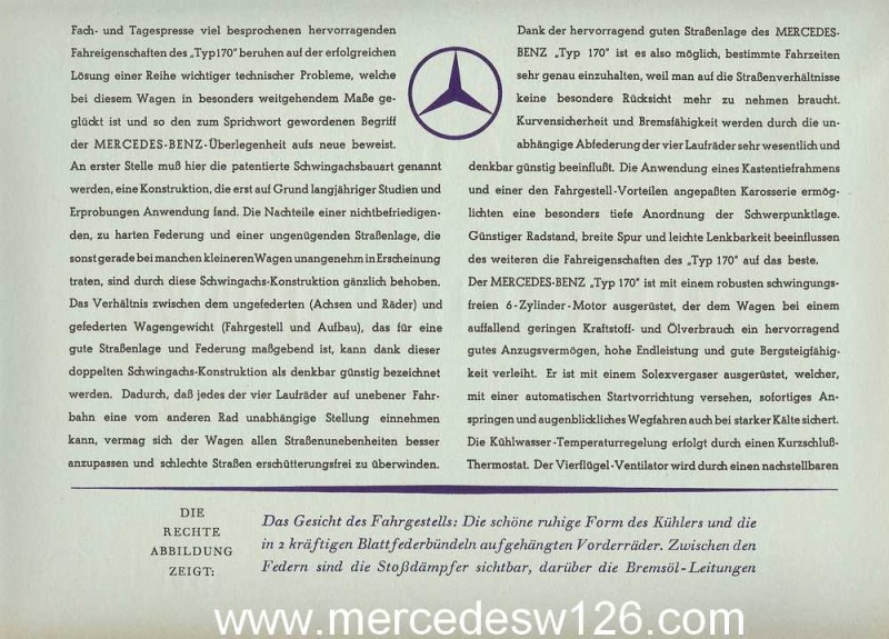 Catalogue sur la Mercedes W15 170 W15_pa54