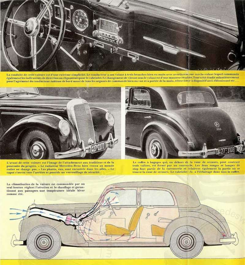 Catalogue de 1952 sur la Mercedes W187 220 (janvier) W187_p15
