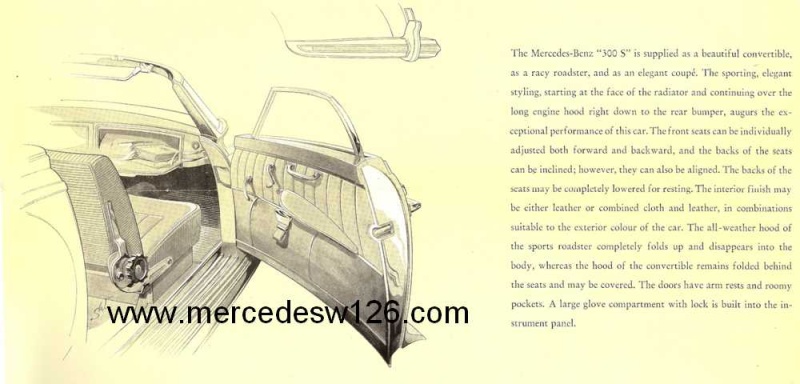Catalogue de 1952 sur la Mercedes W188 300 S W188_112