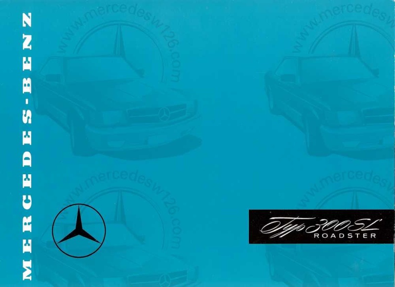 Catalogue de 1957 sur la Mercedes W198 300 SL W198_122