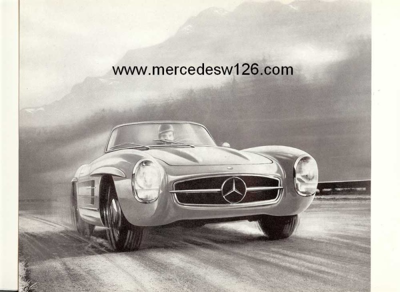 Catalogue de 1957 sur la Mercedes W198 300 SL W198_131