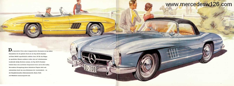 Catalogue de 1957 sur la Mercedes W198 300 SL W198_134