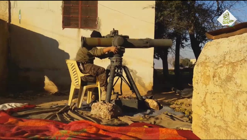 فيديو : صواريخ الجبهة الشامية موجهة لجند بشار الأسد  بإحكام 24511