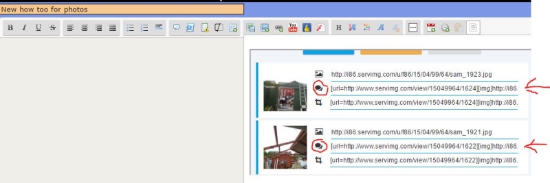 How do I get photos on the forum/ newest how too 2016 610