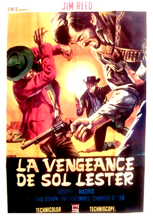 La vengeance de Sol Lester ( La spietata colt del gringo ) –1966- José Luis MADRID En509010