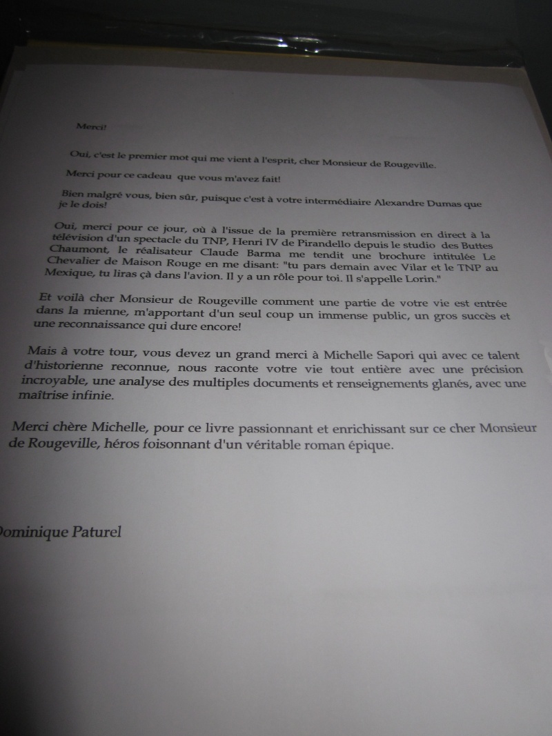 Rougeville de Marie-Antoinette à Alexandre Dumas, le vrai chevalier de Maison-Rouge. De Michelle Sapori  - Page 2 Img_0216