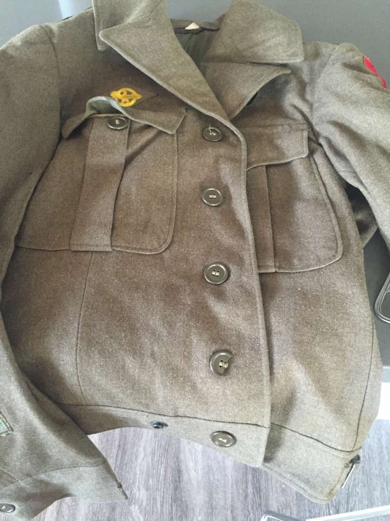 Ike jacket 28th Infantry division. Img_0812