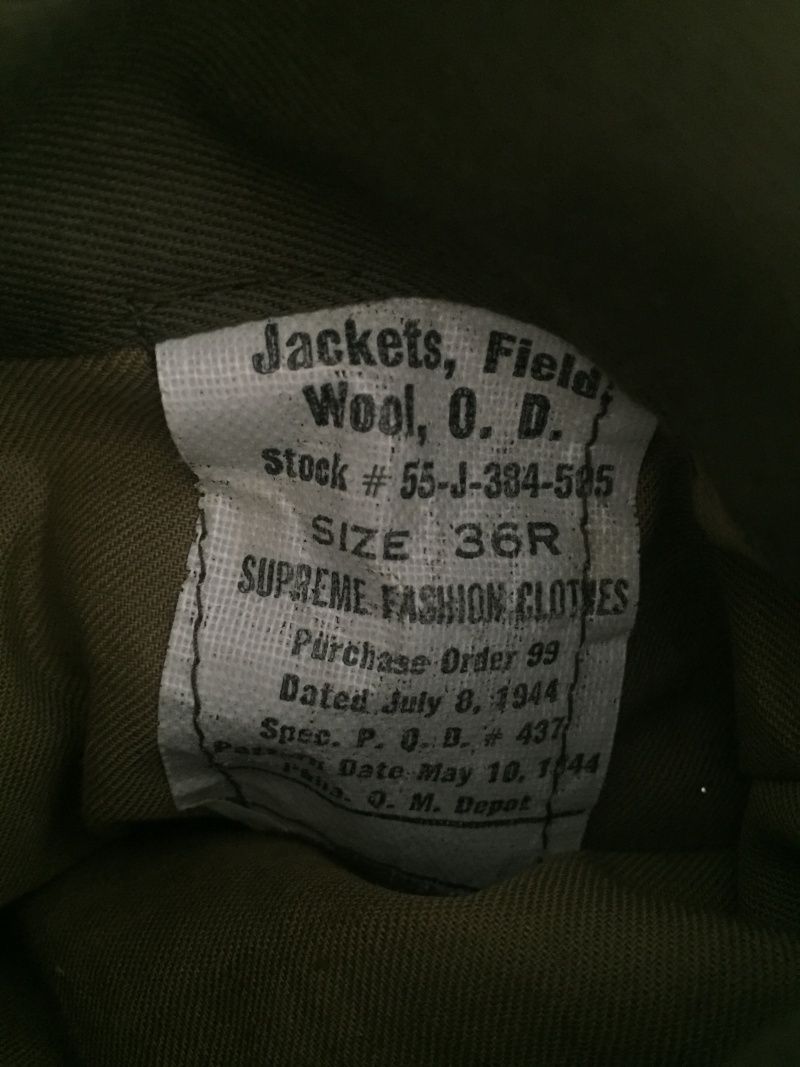 Ike jacket 28th Infantry division. Img_0813