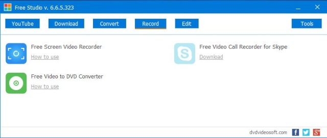 Phần mềm chuyển đổi video, audio - Free Studio 6.6.5 Freest16