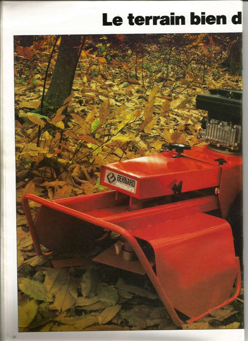 36 -c- Les tracteurs de pelouse BERNARD Loisirs Catalo26