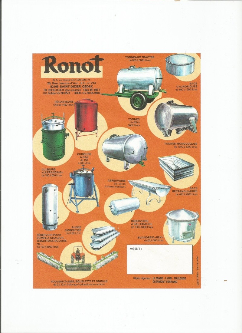 Citernes Bacs    RONOT  Ronot10