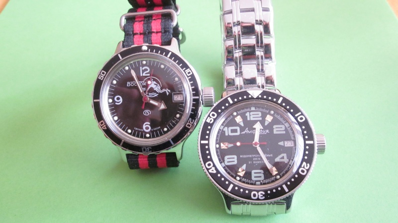 Deux nouvelles commandes  ultra-classiques Vostok11