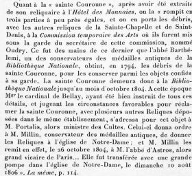 inventaire des reliques de la saint chapelle qui furent déposé à saint Denis en 1791 Export69