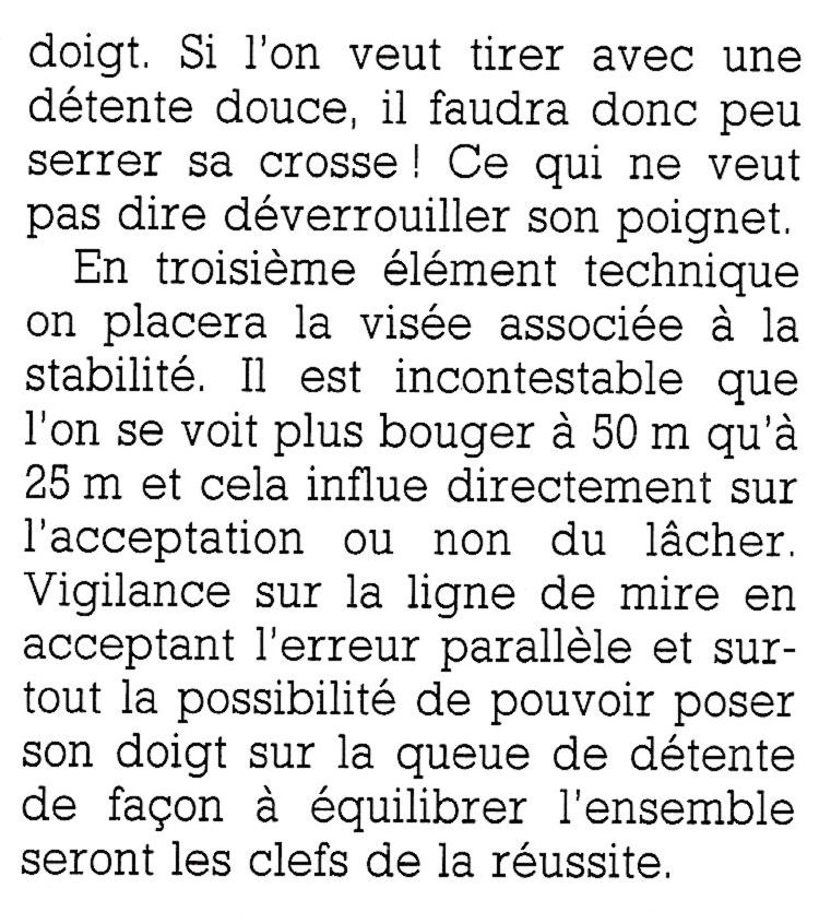 Quel est le poids de la détente de votre pistolet libre ? Numyri18