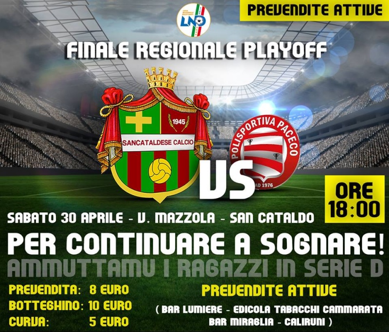 Finale regionale play off: Sancataldese - paceco 1-0 13094110