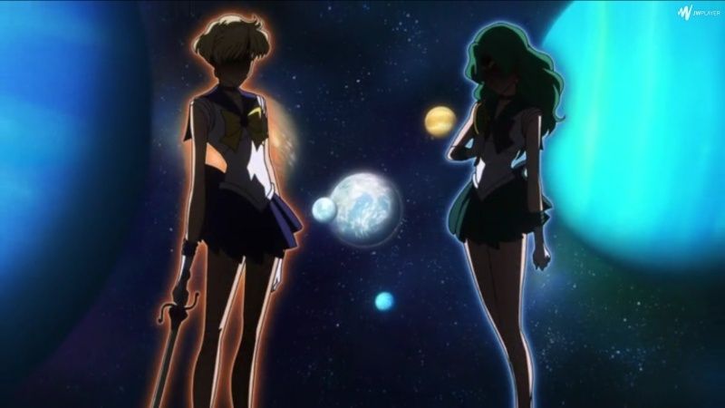 Folge 31: Act 30 INFINITY 4 Haruka Tenoh, Michiru Kaioh - Sailor Uranus, Sailor Neptune Bildsc14