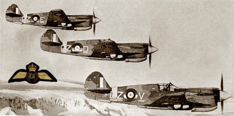 Curtiss Kittyhawk (P-40 E) 111 Squadron RCAF 1942 14600310