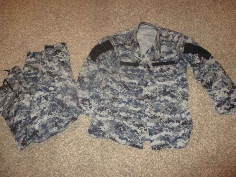 US Made Iraqi Uniform * Blue Digital (ACU Cut) Img_2210