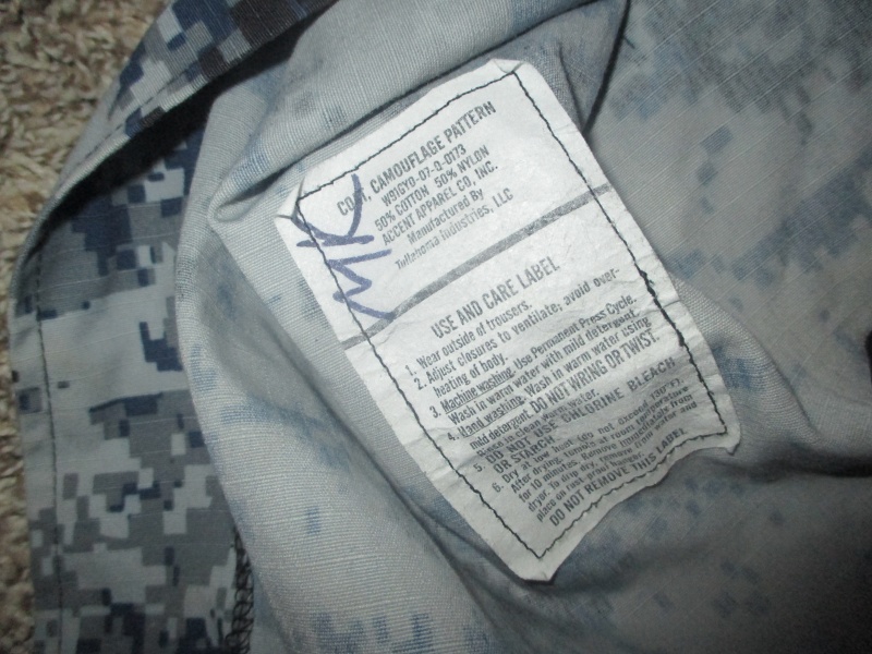 US Made Iraqi Uniform * Blue Digital (ACU Cut) Img_2212