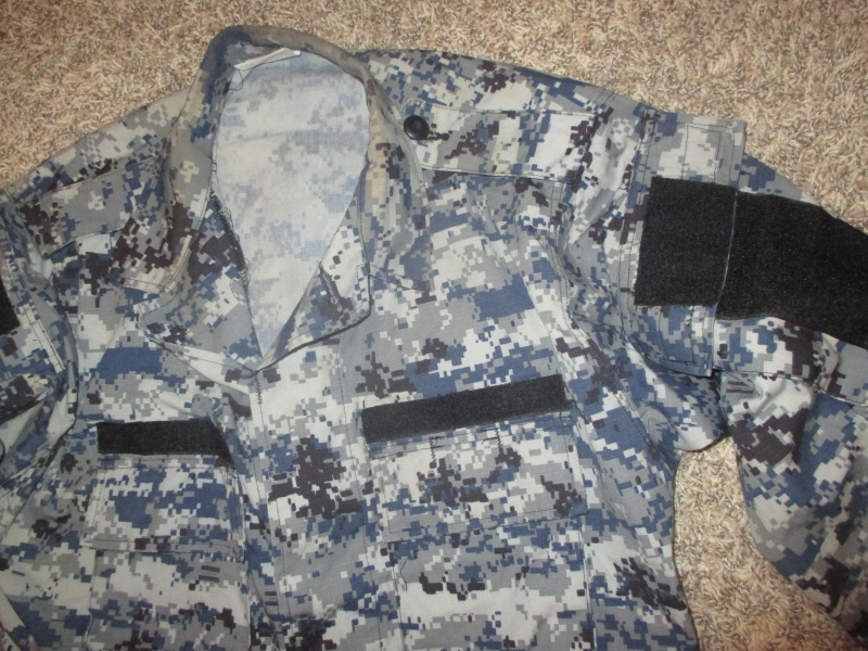 US Made Iraqi Uniform * Blue Digital (ACU Cut) Img_2213