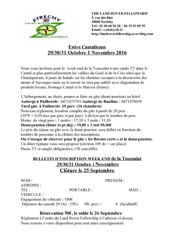 2016 10 29 au 11 01 Estive Cantalienne du LR Fellowship Club_c10