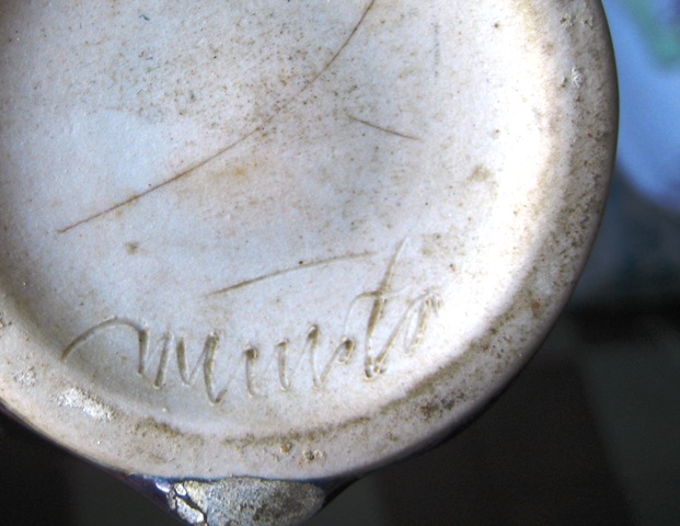 vase porcelaine tournée ,"sang de boeuf"  à identifier Caraf101