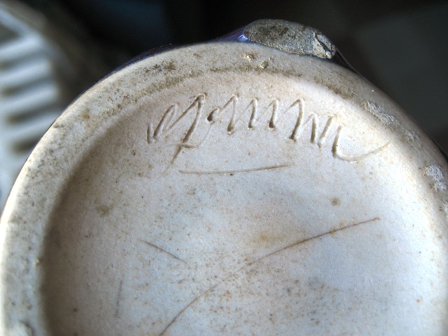 vase porcelaine tournée ,"sang de boeuf"  à identifier Carafe99