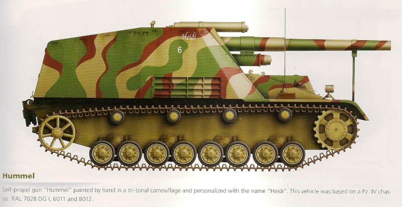 150 mm sFH auf Geschützwagen III/IV Hummel. Hummel10