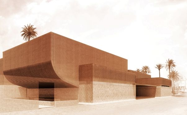Premières images du futur musée Yves Saint-Laurent à Marrakech Ysl111