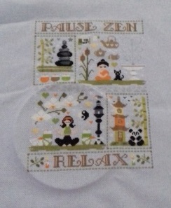 SAL "pause zen" de Laureline broderie Maud16