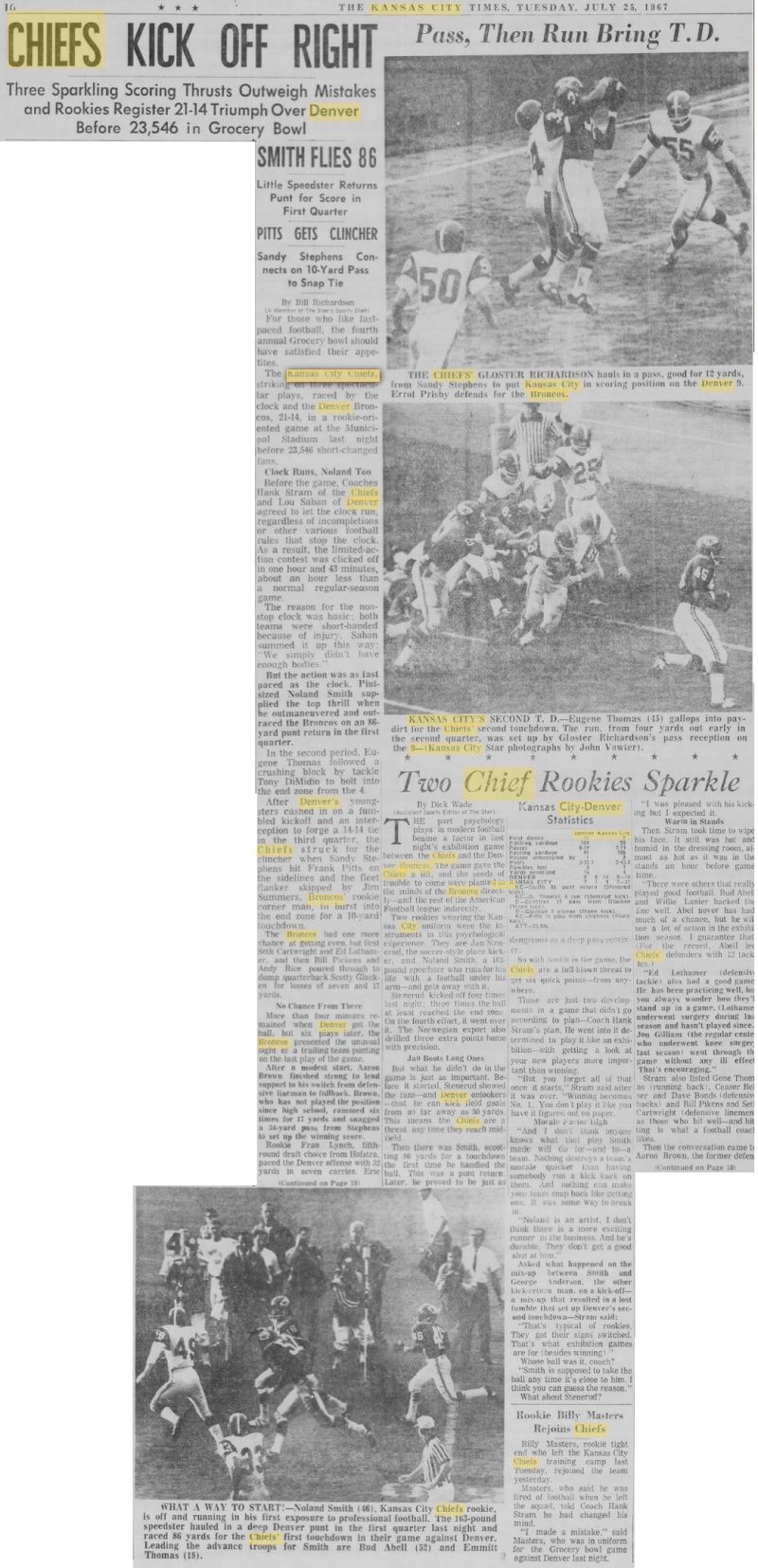 Missing Uniform Info on Preseason Games from 1950-Present? - Page 5 1967_012